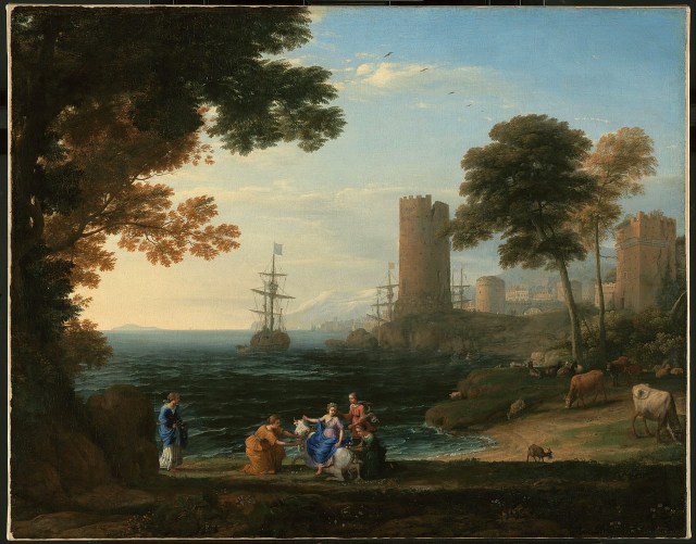 Claude Lorrain = The abduction of Europa