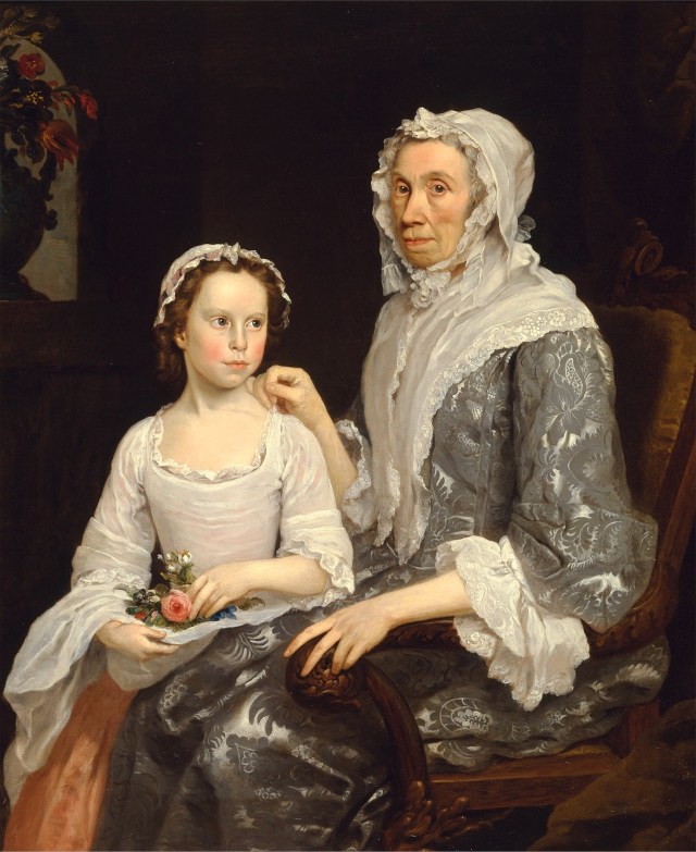 Portrait of an Elderly Lady and a Girl (YCBA)