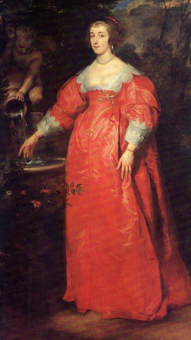 van Dyck lady in red