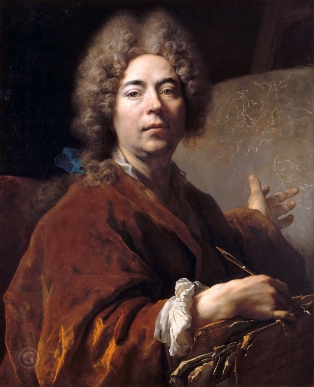 Largilliere = Self-portrait (Versailles) XL