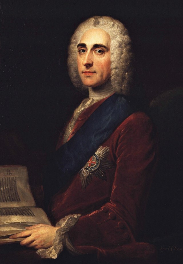 Philip Dormer Stanhope, 4th Earl of Chesterfield (NPG, London)